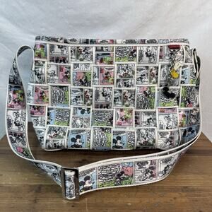 Harvey's for Disney Couture Mickey Comic Strip Seatbelt Messenger Bag W/ Charm